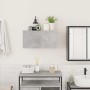 Mueble de pared baño madera ingeniería gris hormigón 60x25x30cm by , bathroom vanities - Ref: Foro24-860061, Price: 43,15 €, ...
