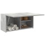 Mueble de pared baño madera ingeniería gris hormigón 60x25x30cm by , bathroom vanities - Ref: Foro24-860061, Price: 43,15 €, ...