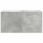 Mueble de pared baño madera ingeniería gris hormigón 60x25x30cm by , bathroom vanities - Ref: Foro24-860061, Price: 43,15 €, ...