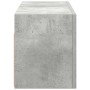 Mueble de pared baño madera ingeniería gris hormigón 60x25x30cm by , bathroom vanities - Ref: Foro24-860061, Price: 43,15 €, ...