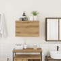 Mueble de pared baño madera ingeniería roble artisan 60x25x40cm by , bathroom vanities - Ref: Foro24-860075, Price: 55,32 €, ...