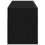 Mueble de pared de baño madera ingeniería negro 80x25x30 cm von , Badezimmerwaschtische - Ref: Foro24-860077, Preis: 53,71 €,...