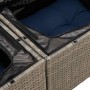 Set sofás jardín y cojines 6 pzas ratán sintético acacia gris by , Garden sets - Ref: Foro24-3326782, Price: 485,65 €, Discou...