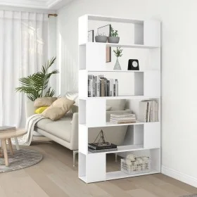 White space divider shelf 100x24x188 cm by vidaXL, Bookcases and shelves - Ref: Foro24-3082071, Price: 138,98 €, Discount: %