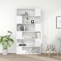 White space divider shelf 100x24x188 cm by vidaXL, Bookcases and shelves - Ref: Foro24-3082071, Price: 143,91 €, Discount: %