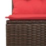 Set sofás jardín y cojines 6 pzas ratán sintético acacia negro by , Garden sets - Ref: Foro24-3327894, Price: 525,81 €, Disco...