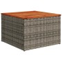Set de muebles de jardín 6 pzas y cojines ratán sintético gris | Foro24.es | Tu tienda online para hogar, jardín y más Foro24.es