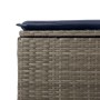 Set de muebles de jardín 6 pzas y cojines ratán sintético gris | Foro24.es | Tu tienda online para hogar, jardín y más Foro24.es