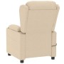 Sillón de masaje de tela color crema by , Electric massage chairs - Ref: Foro24-339067, Price: 229,05 €, Discount: %