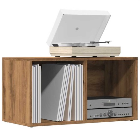 Caja de almacenaje madera ingeniería roble artisan 69,5x34x36cm by , CD and DVD storage - Ref: Foro24-855787, Price: 56,87 €,...