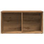 Caja de almacenaje madera ingeniería roble artisan 69,5x34x36cm by , CD and DVD storage - Ref: Foro24-855787, Price: 56,87 €,...