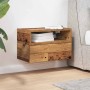 Mesita de noche de pared madera vieja 45x26x28,5 cm | Foro24.es | Tu tienda online para hogar, jardín y más Foro24.es