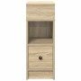 Mesillas de noche 2 uds con cajón roble sonoma 25x31x66 cm von , Nachttische - Ref: Foro24-858619, Preis: 95,12 €, Rabatt: %
