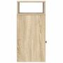 Mesillas de noche 2 uds con cajón roble sonoma 25x31x66 cm von , Nachttische - Ref: Foro24-858619, Preis: 95,12 €, Rabatt: %