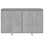 Aparador de madera contrachapada gris hormigón 120x41x75 cm de vidaXL, Aparadores - Ref: Foro24-809606, Precio: 147,49 €, Des...
