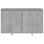 Betongraues Sperrholz-Sideboard 120x41x75 cm von vidaXL, Sideboards - Ref: Foro24-809606, Preis: 150,03 €, Rabatt: %