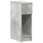 Mesilla de noche con cajón gris hormigón 20x36x60 cm by , Nightstands - Ref: Foro24-858701, Price: 43,27 €, Discount: %