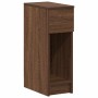 Mesillas de noche con cajón 2 uds roble marrón 20x36x60 cm de , Mesitas de noche - Ref: Foro24-858708, Precio: 84,53 €, Descu...