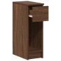 Mesillas de noche con cajón 2 uds roble marrón 20x36x60 cm de , Mesitas de noche - Ref: Foro24-858708, Precio: 84,53 €, Descu...