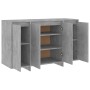 Betongraues Sperrholz-Sideboard 120x41x75 cm von vidaXL, Sideboards - Ref: Foro24-809606, Preis: 150,03 €, Rabatt: %
