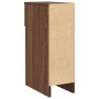 Mesillas de noche con cajón 2 uds roble marrón 20x36x60 cm de , Mesitas de noche - Ref: Foro24-858708, Precio: 84,53 €, Descu...