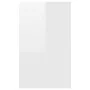 Sideboard with 3 drawers, white gloss plywood, 120x41x75 cm. by vidaXL, Sideboards - Ref: Foro24-809617, Price: 140,60 €, Dis...