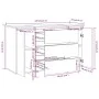 Sideboard with 3 drawers, white gloss plywood, 120x41x75 cm. by vidaXL, Sideboards - Ref: Foro24-809617, Price: 140,60 €, Dis...
