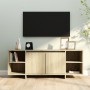 TV-Schrank aus Sonoma-Eichensperrholz, 130 x 35 x 50 cm von vidaXL, TV-Möbel - Ref: Foro24-809587, Preis: 88,32 €, Rabatt: %