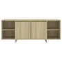 TV-Schrank aus Sonoma-Eichensperrholz, 130 x 35 x 50 cm von vidaXL, TV-Möbel - Ref: Foro24-809587, Preis: 86,84 €, Rabatt: %