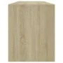 TV-Schrank aus Sonoma-Eichensperrholz, 130 x 35 x 50 cm von vidaXL, TV-Möbel - Ref: Foro24-809587, Preis: 86,84 €, Rabatt: %