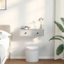 Estante de pared con cajones madera contrachapada gris hormigón von , Regale und Regale - Ref: Foro24-859944, Preis: 36,98 €,...