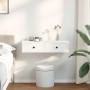 Estante de pared con cajones de madera contrachapada blanco von , Regale und Regale - Ref: Foro24-859950, Preis: 64,12 €, Rab...
