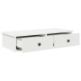 Estante de pared con cajones de madera contrachapada blanco von , Regale und Regale - Ref: Foro24-859950, Preis: 64,12 €, Rab...