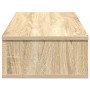 Estante de pared con cajones madera contrachapada roble sonoma by , Shelves and shelves - Ref: Foro24-859952, Price: 52,04 €,...