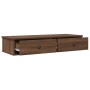 Estante de pared con cajones madera contrachapada roble marrón von , Regale und Regale - Ref: Foro24-859965, Preis: 67,00 €, ...