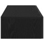 Estante de pared con cajones de madera contrachapada negro von , Regale und Regale - Ref: Foro24-859978, Preis: 71,12 €, Raba...