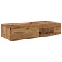 Estante de pared con cajones madera contrachapada madera vieja by , Shelves and shelves - Ref: Foro24-859984, Price: 63,91 €,...