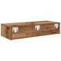 Estante de pared con cajones madera contrachapada madera vieja by , Shelves and shelves - Ref: Foro24-859984, Price: 63,91 €,...