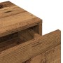 Estante de pared con cajones madera contrachapada madera vieja by , Shelves and shelves - Ref: Foro24-859984, Price: 63,91 €,...