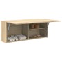 Mueble de pared baño madera ingeniería roble sonoma 100x25x40cm von , Badezimmerwaschtische - Ref: Foro24-860105, Preis: 73,4...