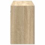 Mueble de pared baño madera ingeniería roble sonoma 100x25x40cm von , Badezimmerwaschtische - Ref: Foro24-860105, Preis: 73,4...