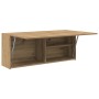 Mueble pared baño madera ingeniería roble artisan 100x25x40 cm by , bathroom vanities - Ref: Foro24-860111, Price: 74,52 €, D...