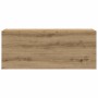 Mueble pared baño madera ingeniería roble artisan 100x25x40 cm by , bathroom vanities - Ref: Foro24-860111, Price: 74,52 €, D...