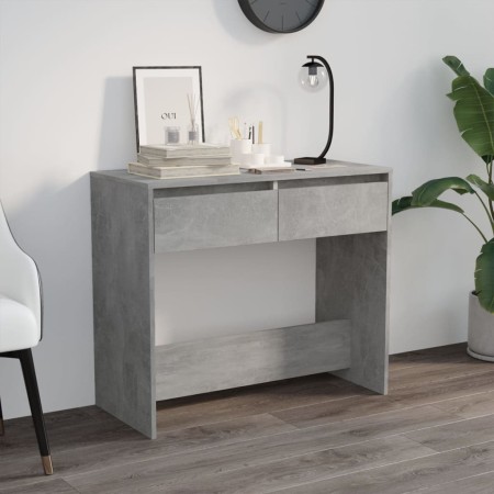 Konsolentisch Beton grau Sperrholz 89x41x76,5 cm von vidaXL, Seitentische - Ref: Foro24-809570, Preis: 60,04 €, Rabatt: %