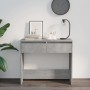 Console table made of gray concrete plywood 89x41x76.5 cm by vidaXL, Side tables - Ref: Foro24-809570, Price: 60,04 €, Discou...