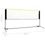 Verstellbares Badmintonnetz Metall 300x103x94-158 cm von vidaXL, Badmintonnetze - Ref: Foro24-93369, Preis: 66,22 €, Rabatt: %