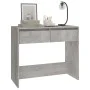 Console table made of gray concrete plywood 89x41x76.5 cm by vidaXL, Side tables - Ref: Foro24-809570, Price: 57,95 €, Discou...