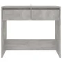 Console table made of gray concrete plywood 89x41x76.5 cm by vidaXL, Side tables - Ref: Foro24-809570, Price: 57,95 €, Discou...