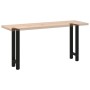 Patas de mesa de centro acero negro 2 uds 28x(72-73) cm von , Tischbeine - Ref: Foro24-4013292, Preis: 69,05 €, Rabatt: -5%%