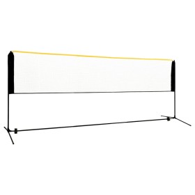 Verstellbares Badmintonnetz aus Metall 400x103x94-158 cm von vidaXL, Badmintonnetze - Ref: Foro24-93368, Preis: 72,50 €, Raba...